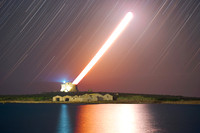 Moon Trail on the island of Portopalo