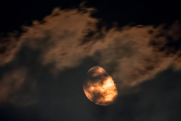Moon Among The Clouds at Castellammare 2