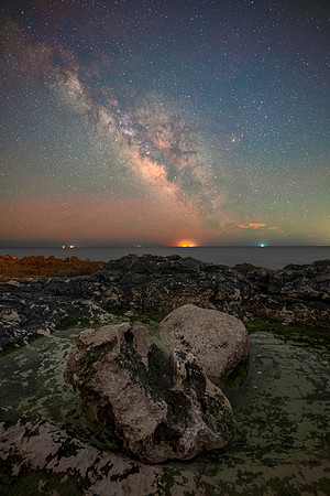 A View of the Milky Way from Plemmirio 2