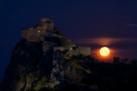 Blue Moon Above Mussumeli Castle rev1
