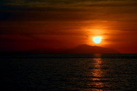 Sunset Over the Eolian Islands 2