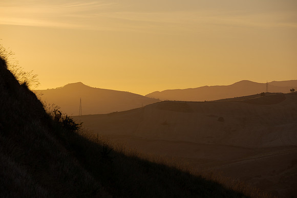 Sunset at Torre Bordonaro