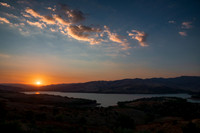 Sunset Above Lago Pozzillo