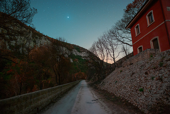 Night Sky Within The Burnt Anapo Valley
