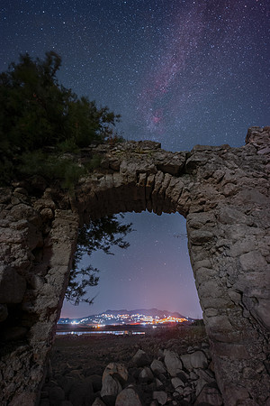 Milky Way Above Sambuca di Sicilia  - Sicily