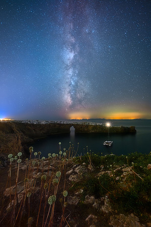 Milky Way Above Pont D'En Gil
