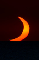 Green flash Omega and the setting Eclipse Crop 1