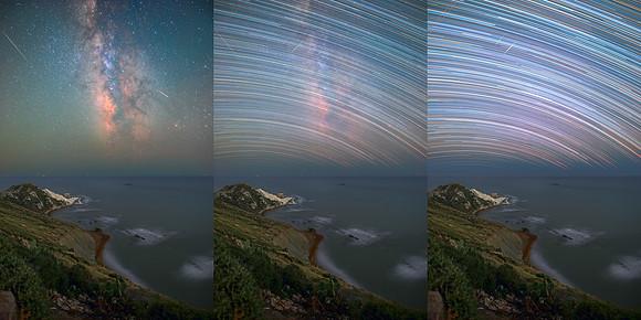 Celestial Paths Above Punta Bianca