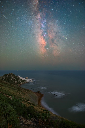 Milky Way Above Punta Bianca Bay