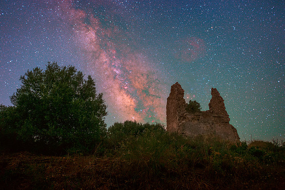 Milky Way Over Torre Salsa 2 - Sicily