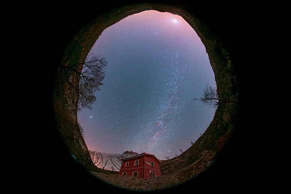 Milky Way Above the Burnt Anapo Valley