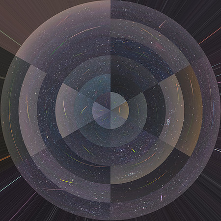 Perseides 2024 Stellar flower