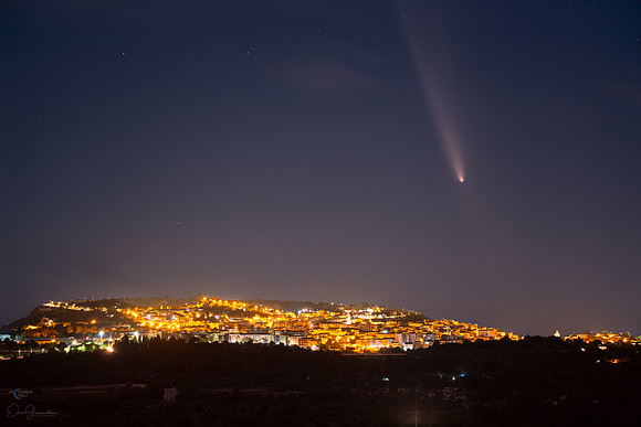 Comet Atlas Above Palazzolo Acreide 2