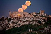 Twilight Over Time -The Flower Moon Trail and the Sicilian Fortress