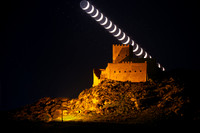 Moon Trail AboVe Palma di Montechiaro Castle