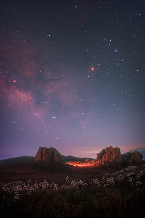 Scorpio Constellation Above the Argimusco 2
